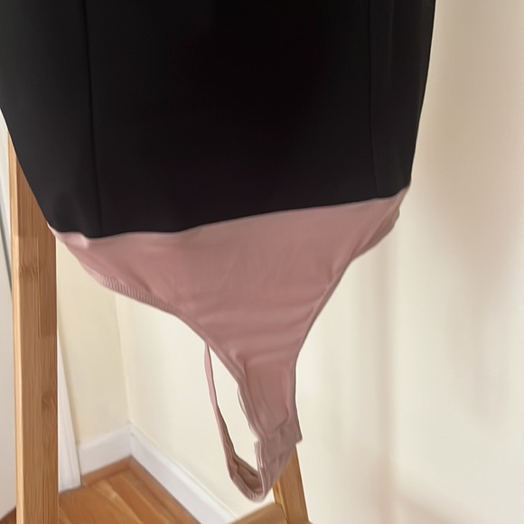 NWOT Amanda Uprichard Spandex Bodysuit with Snaps - Picture 3 of 9